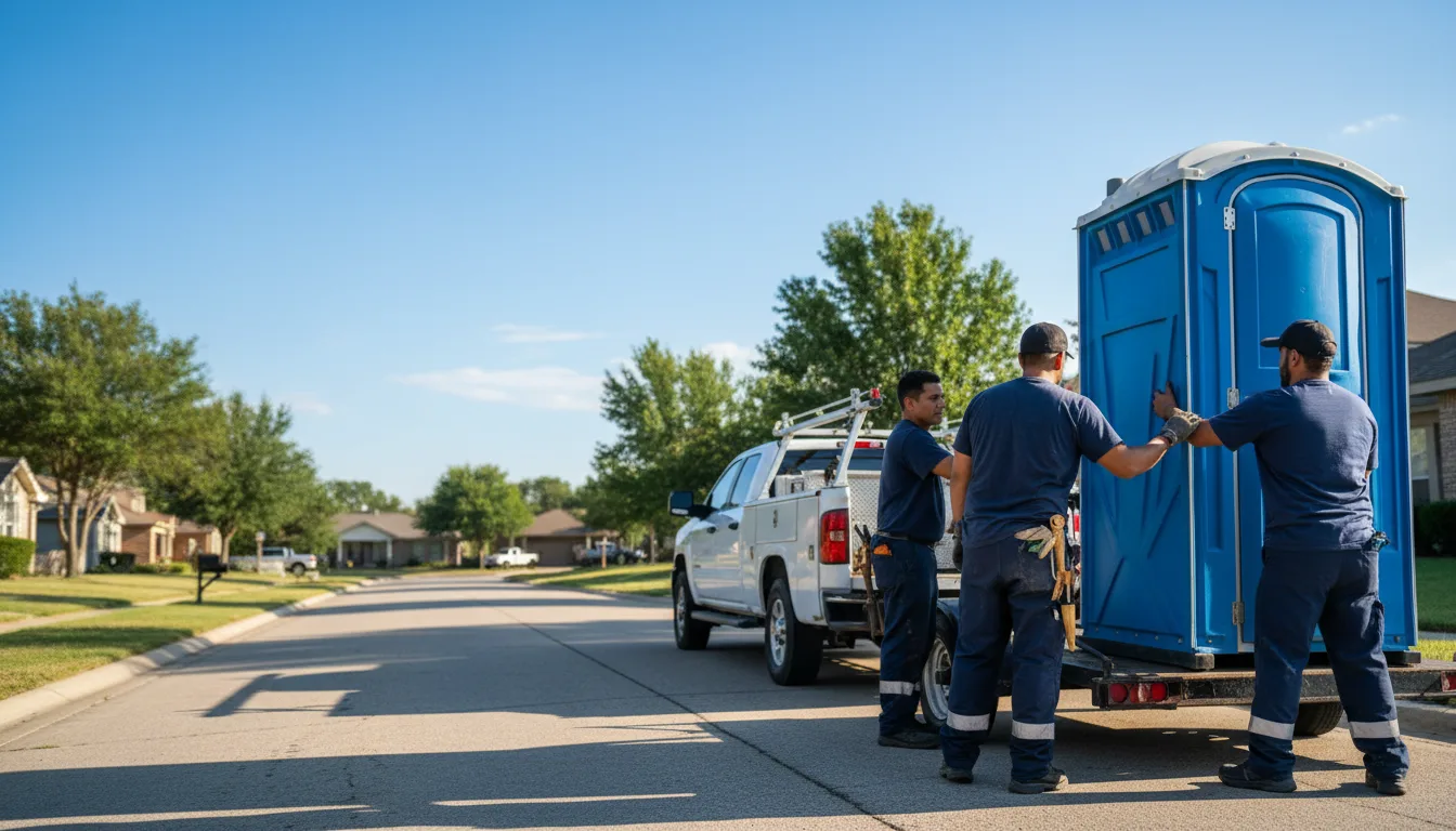 Portable Toilet Rental in Edinburg, TX near me